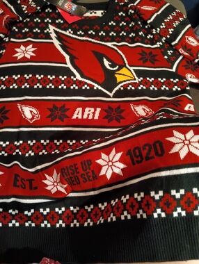 NFL ARIZONA CARDINALS NWT Mens Sweater Size M